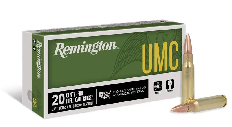Remington UMC Centerfire Rifle Ammunition (Full Metal Jacket)