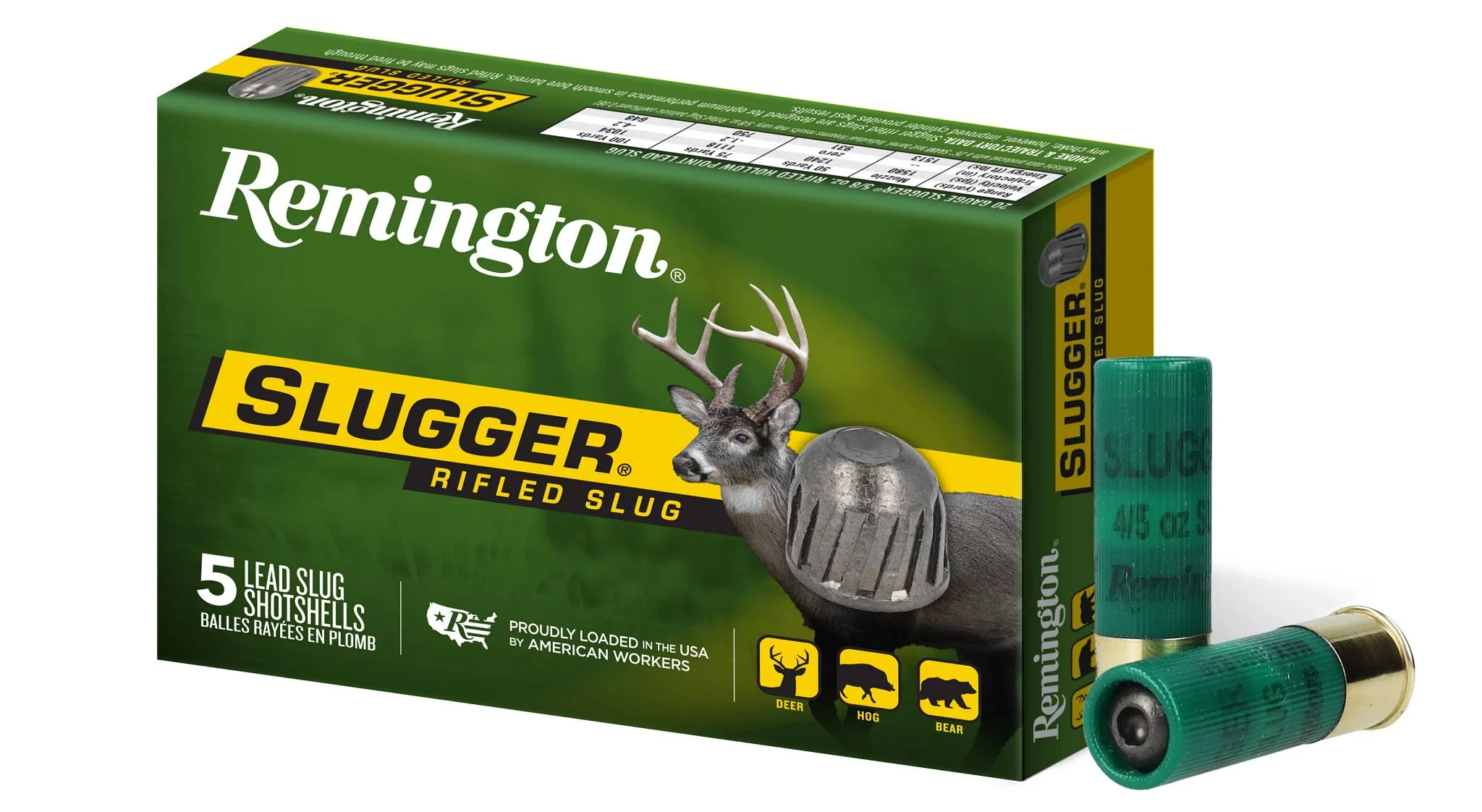 Remington Slugger Rifled Slugs 4/5 oz
