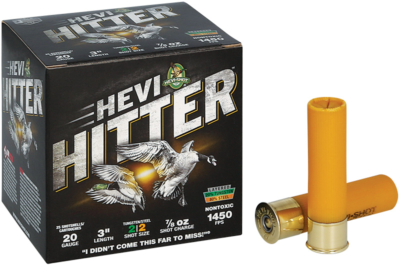 HEVI-Shot HEVI-Hitter 20 Gauge 3in 7/8oz #2 Tungsten/Steel Shotshells