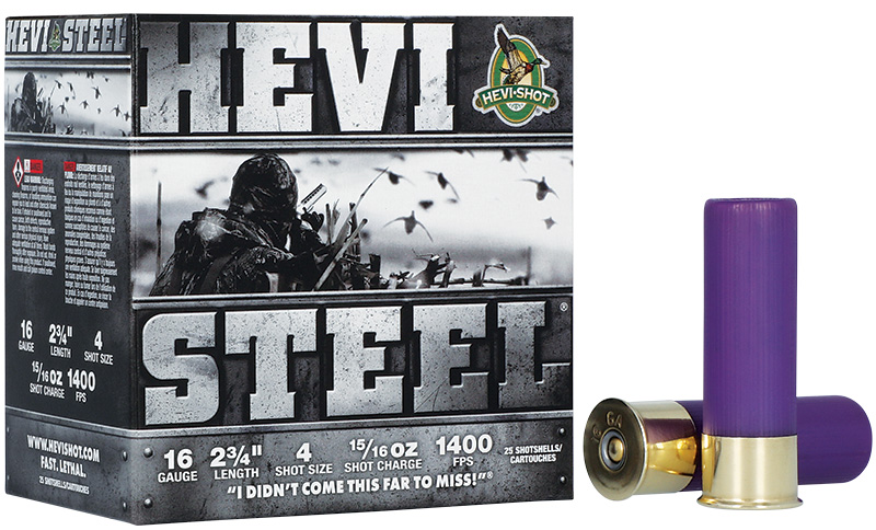 I-Shot HEVI-STEEL #4 16 Gauge 1 Oz 2.75 In Ammo