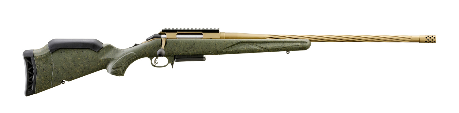 Ruger American Rifle Gen II Predator .243 Win 22 in Barrel Bronze Green 3rd - Ruger - 243 WIN