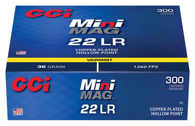 CCI Mini-Mag Hollow Point Rimfire Ammo