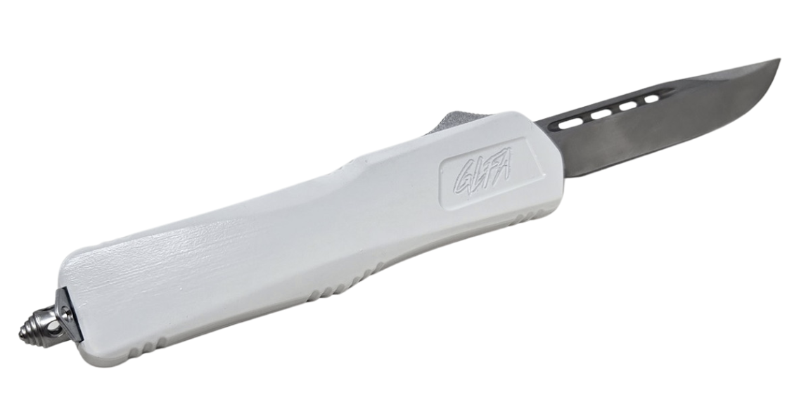 GREAT LAKES FIREARMS GLFA MEDIUM KNIFE 8IN SMOOTH BLADE WHITE
