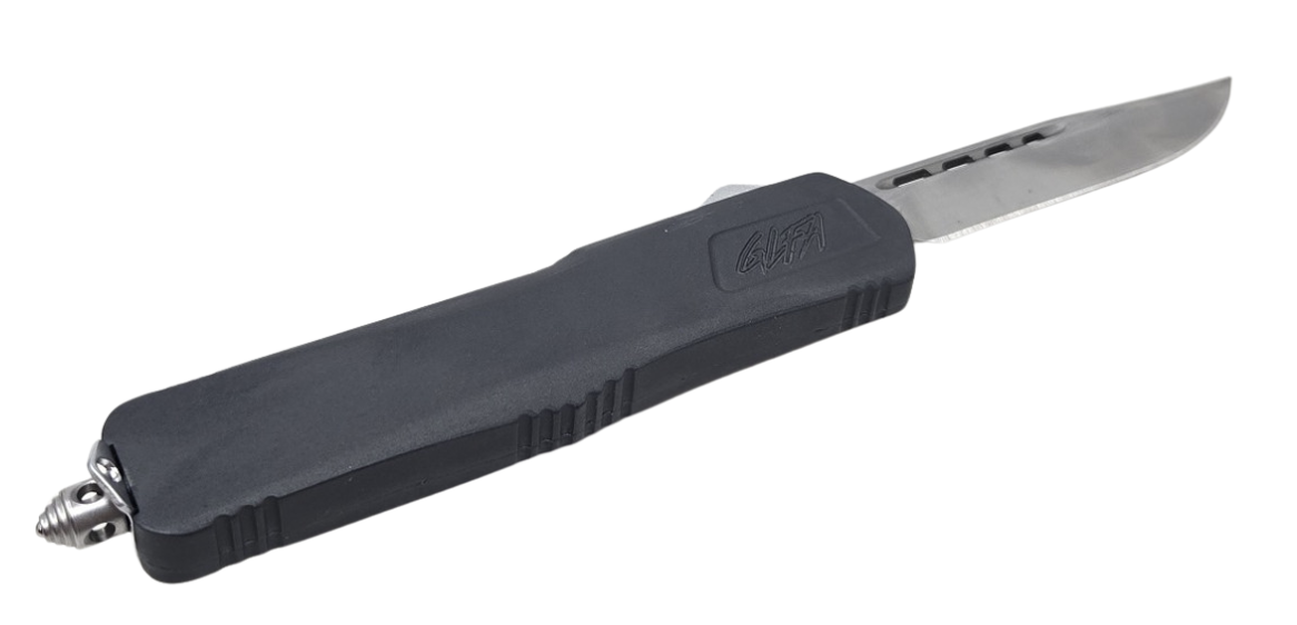 GREAT LAKES FIREARMS GLFA MEDIUM KNIFE 8IN SMOOTH BLADE SNIPER GREY