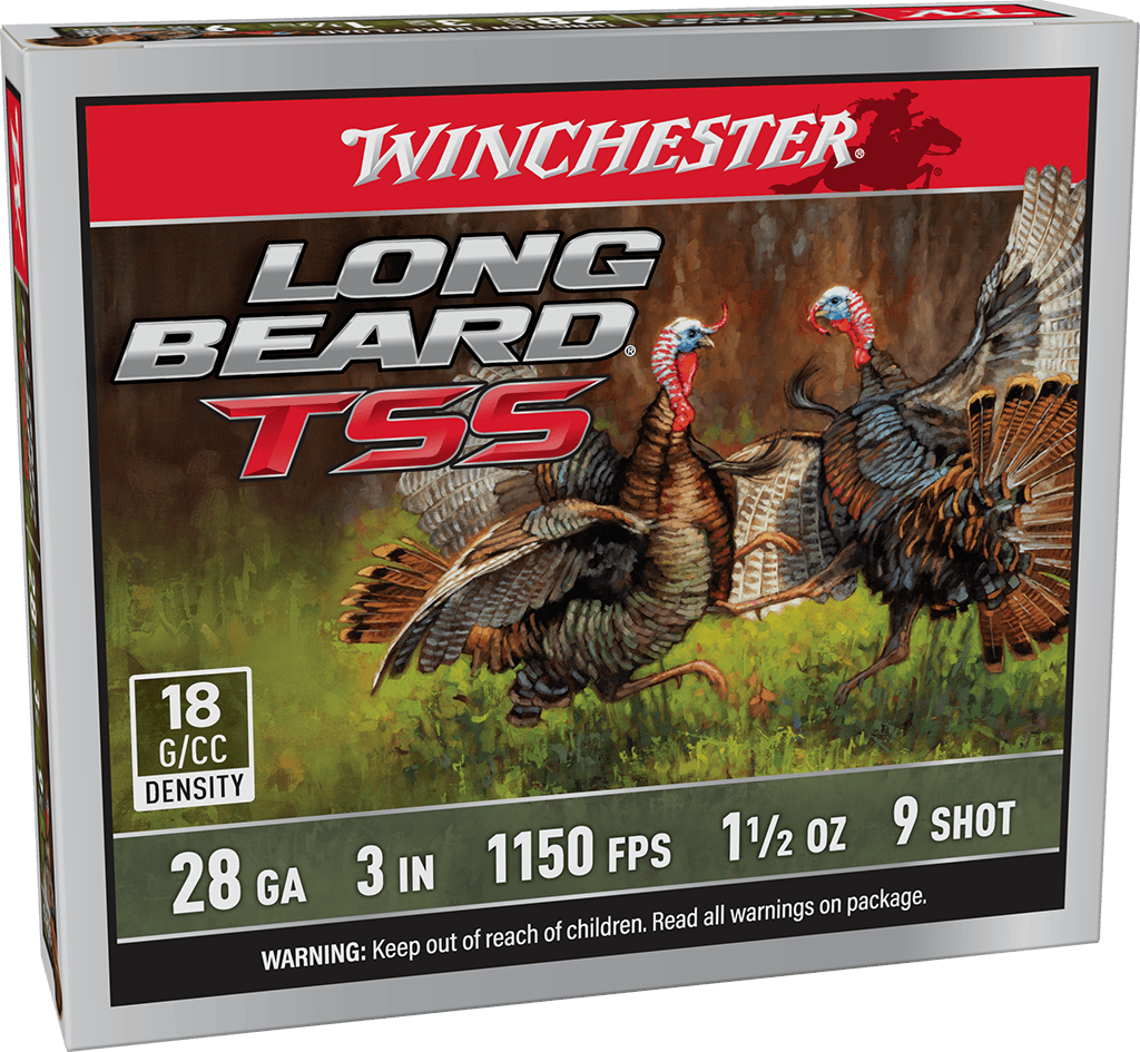 Winchester Long Beard TSS 28 Gauge 3" #9 1-1/2 oz Shotshell