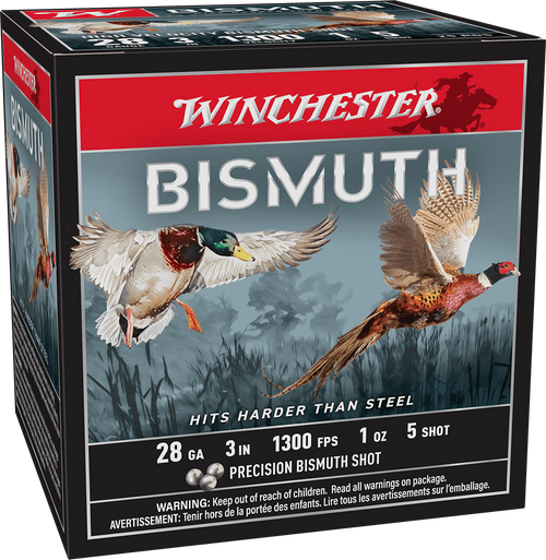 Winchester Bismuth 28 Gauge 3" #5 1 oz 15-Round Shotshell
