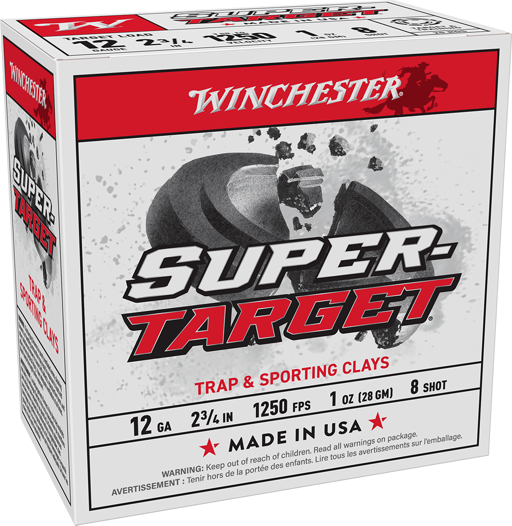 Winchester Super-Target 12 Gauge 2-3/4 in #8 Shot Shotshells