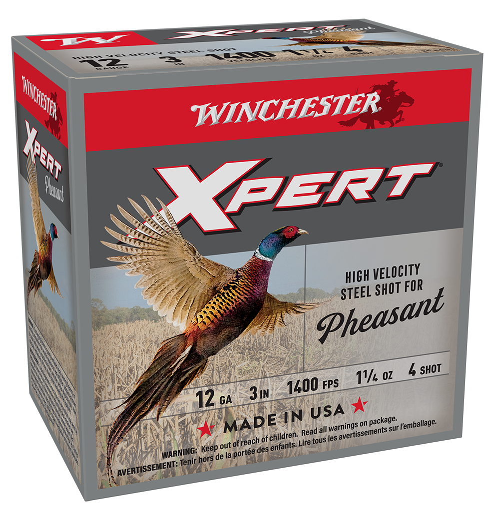 Winchester Xpert Pheasant Lead-Free High Velocity Shotshell 12 Gauge 3" #4