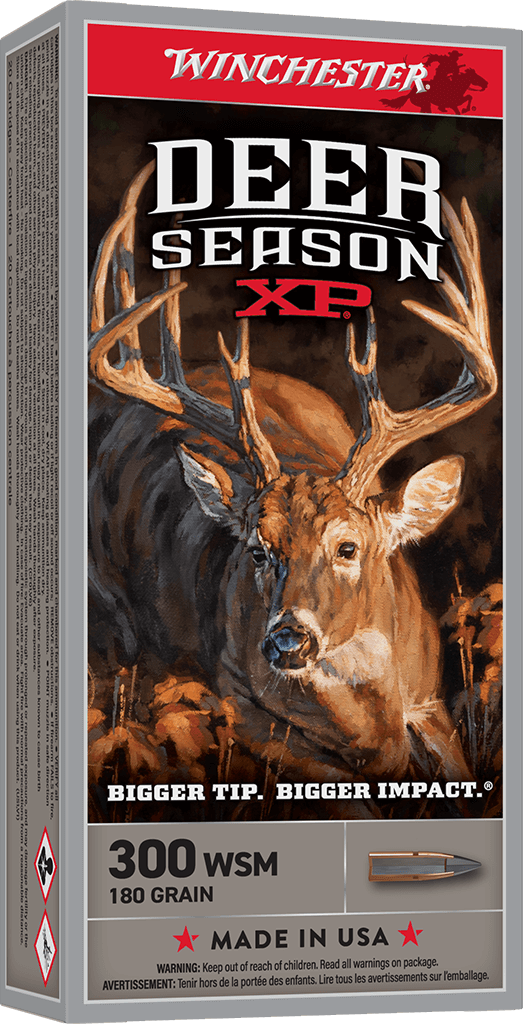 Winchester Deer Season XP .300 WSM 180gr Polymer Tip Rifle Ammo (20 Rounds)