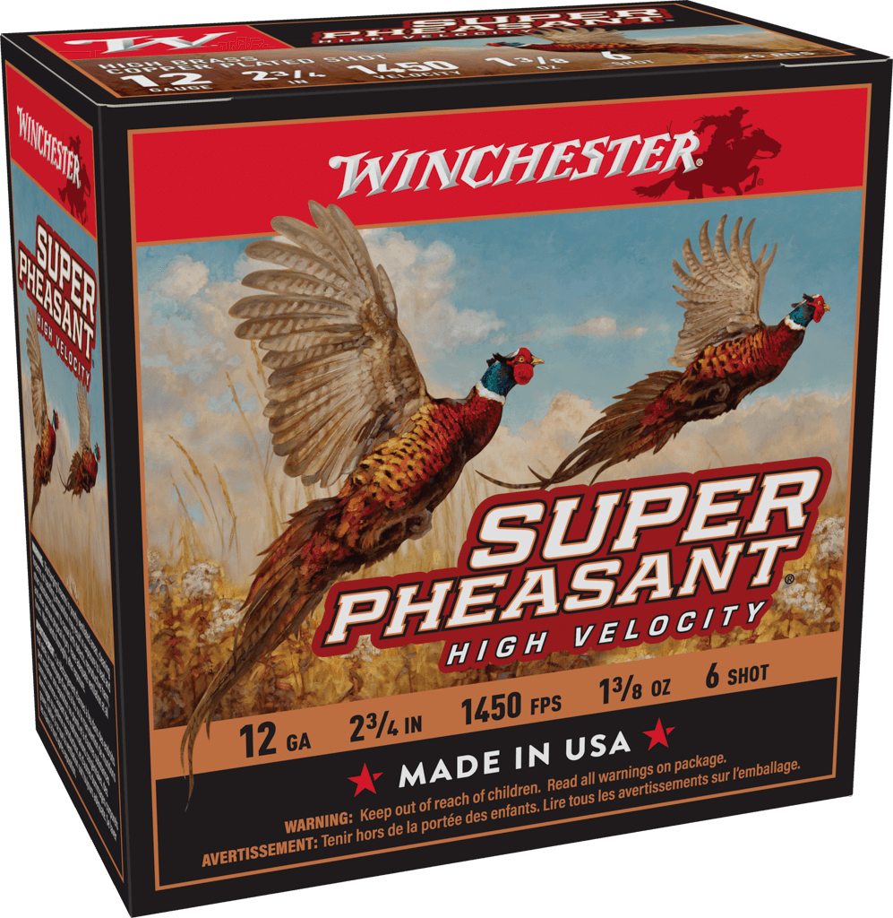 Winchester Super Pheasant High Velocity 12 Gauge Shotshell