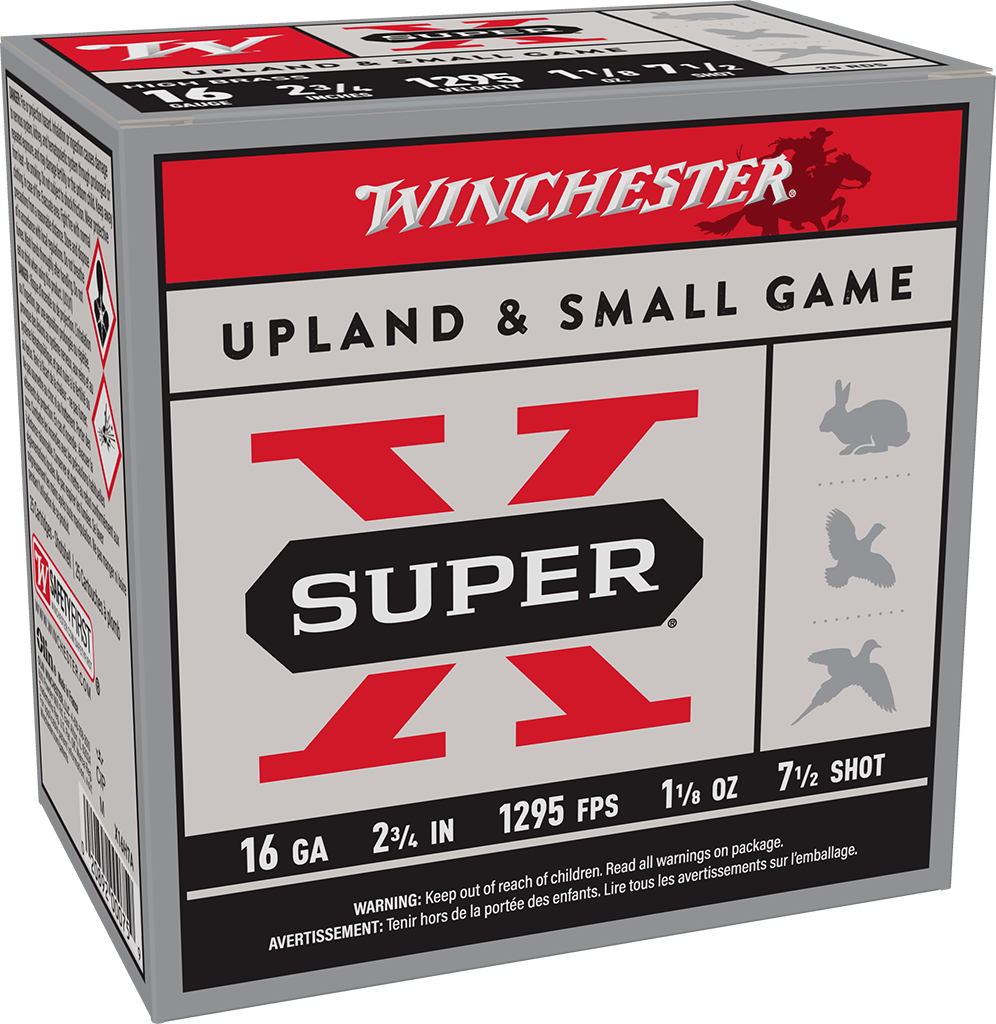 Winchester Super-X Upland 16 Gauge Shotshells