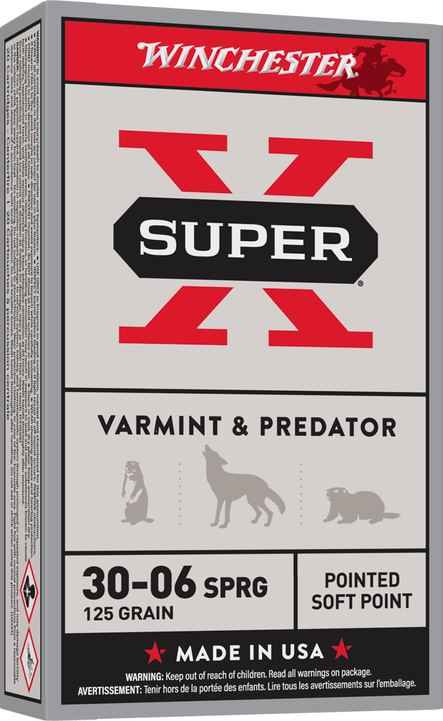 Winchester Super-X 30-06 Springfield 125gr Jacketed Soft Point (JSP/PSP)
