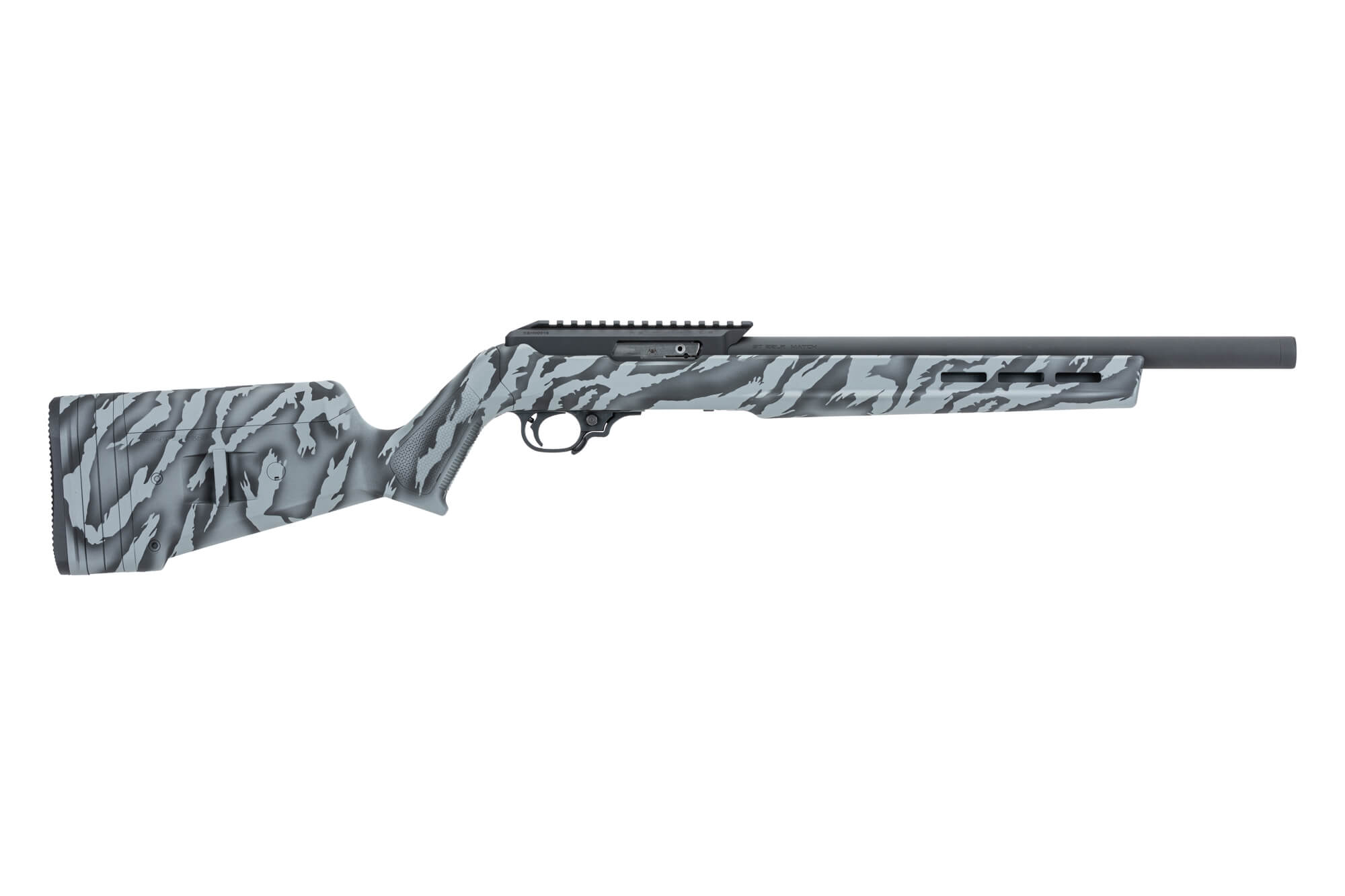 SPIKES TACTICAL 22LR 16" XS HUNTER RIFLE GRY 10/22 INTEGRALLY SUPPRESSED 10RD MAG (C3S02IS)
