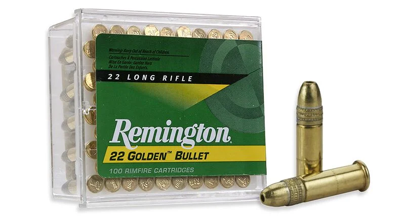 Remington Golden Bullet .22 LR 36 Grain Hollow Point Rimfire Ammunition