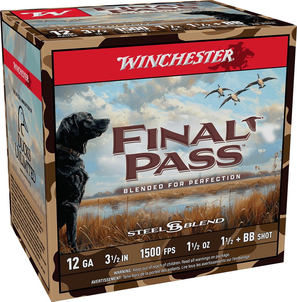 CHESTER 12 GA 3 HS 1-1/2 BB & 1.5 BLEND 25 RD/BX 10 BX/CS Ammo