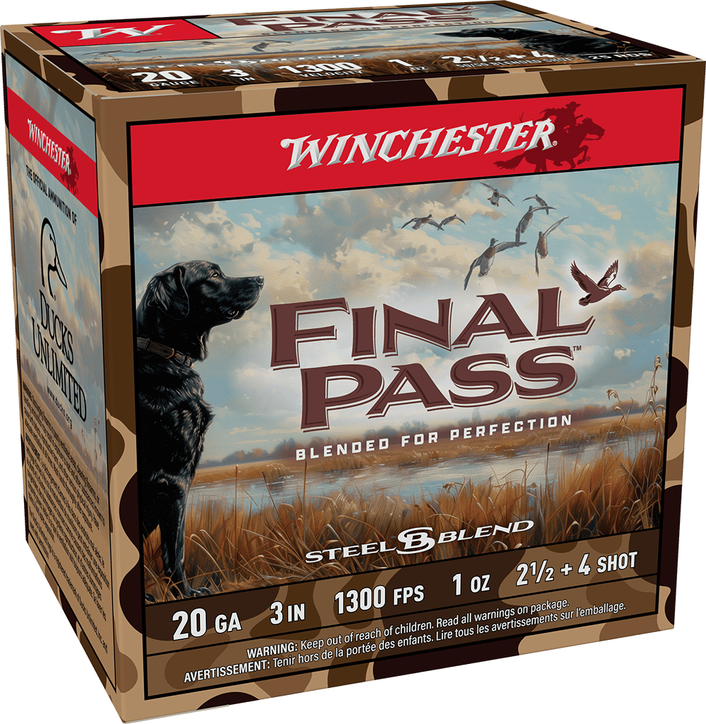 WINCHESTER 20 GA 3 HS 1 2 5   4 BLEND 25 RD BX 10 BX CS