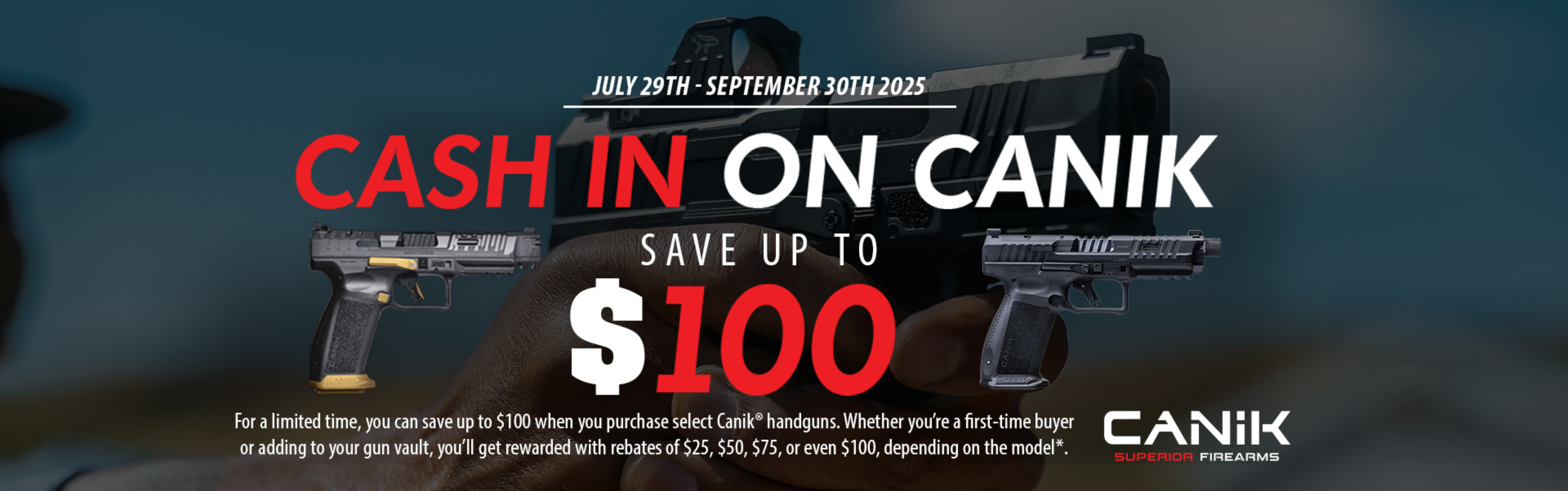 cash in on canik