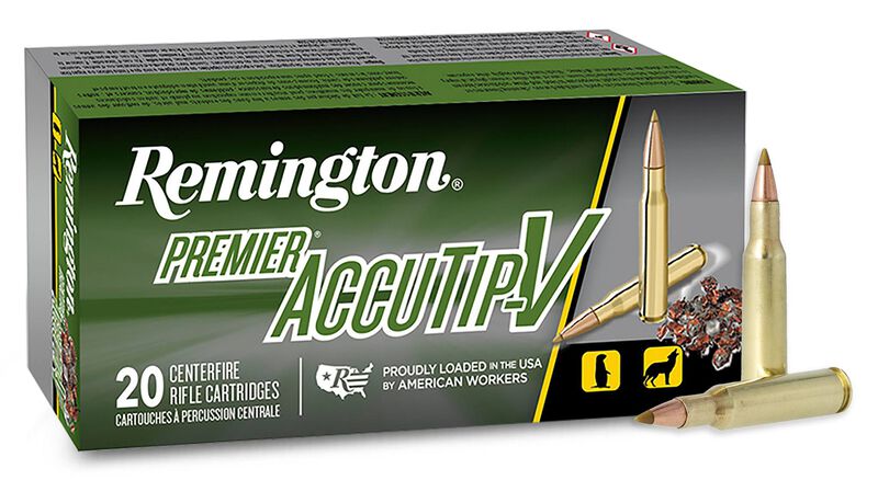 Remington Premier AccuTip-V Centerfire Rifle Ammo