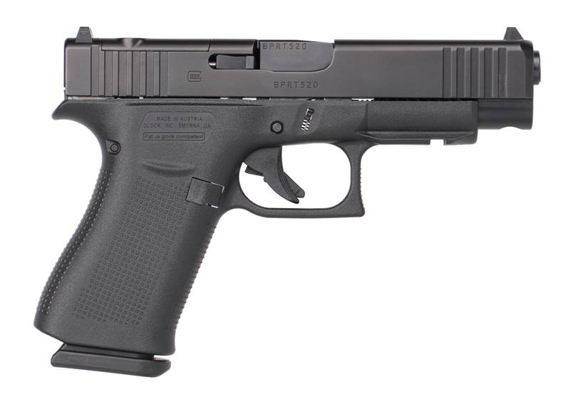GLOCK 48 MOS 9MM PISTOL 4.01 FXD 5.5lb w/front rails 2-15RD MAGS