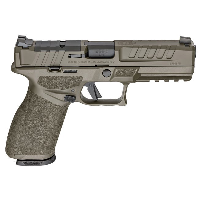 Springfield Armory Echelon 9mm 4.5" 10rd OD Green Pistol w/ U-Dot Sights