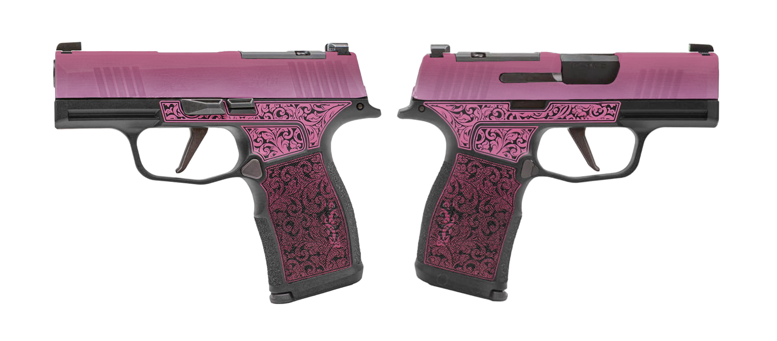 SIG SAUER P365X LADY BUG 9MM PSTL 3.1" BBL 2-12RD MAGS, OPTC PLTE COVER - SIG_SAUER