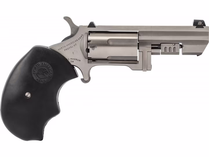 North American Arms Recluse 22 WMR 2" Stainless 5-Shot Revolver