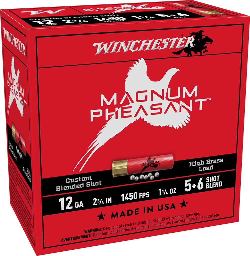 Winchester Magnum Pheasant 12 Gauge 2-3/4" #5/#6 Shotgun Ammo (MP1256)