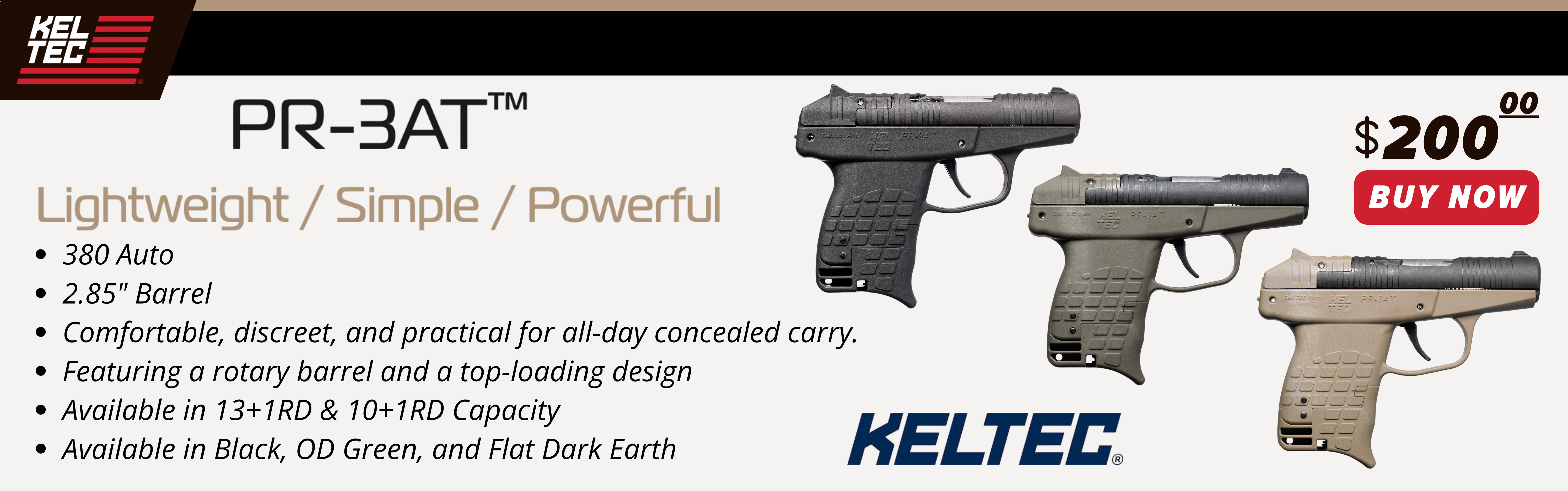 Keltec PR3AT