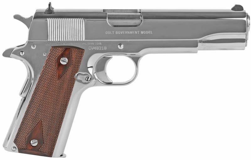 Colt 1911 Government Bright Stainless .45 ACP 5"