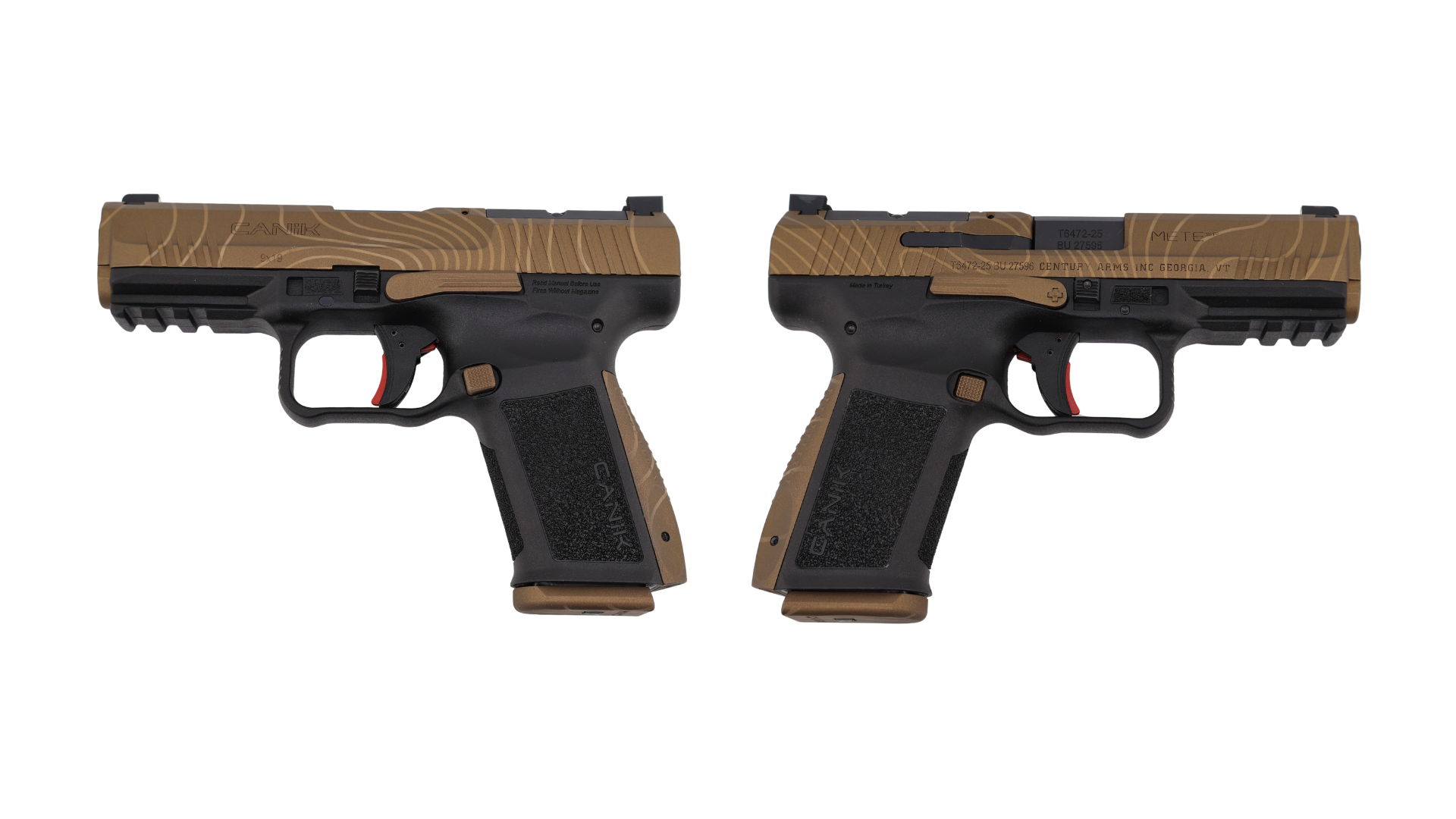Century Arms Canik Mete SF Topo 9mm Pistol (2) 15-Round Mags