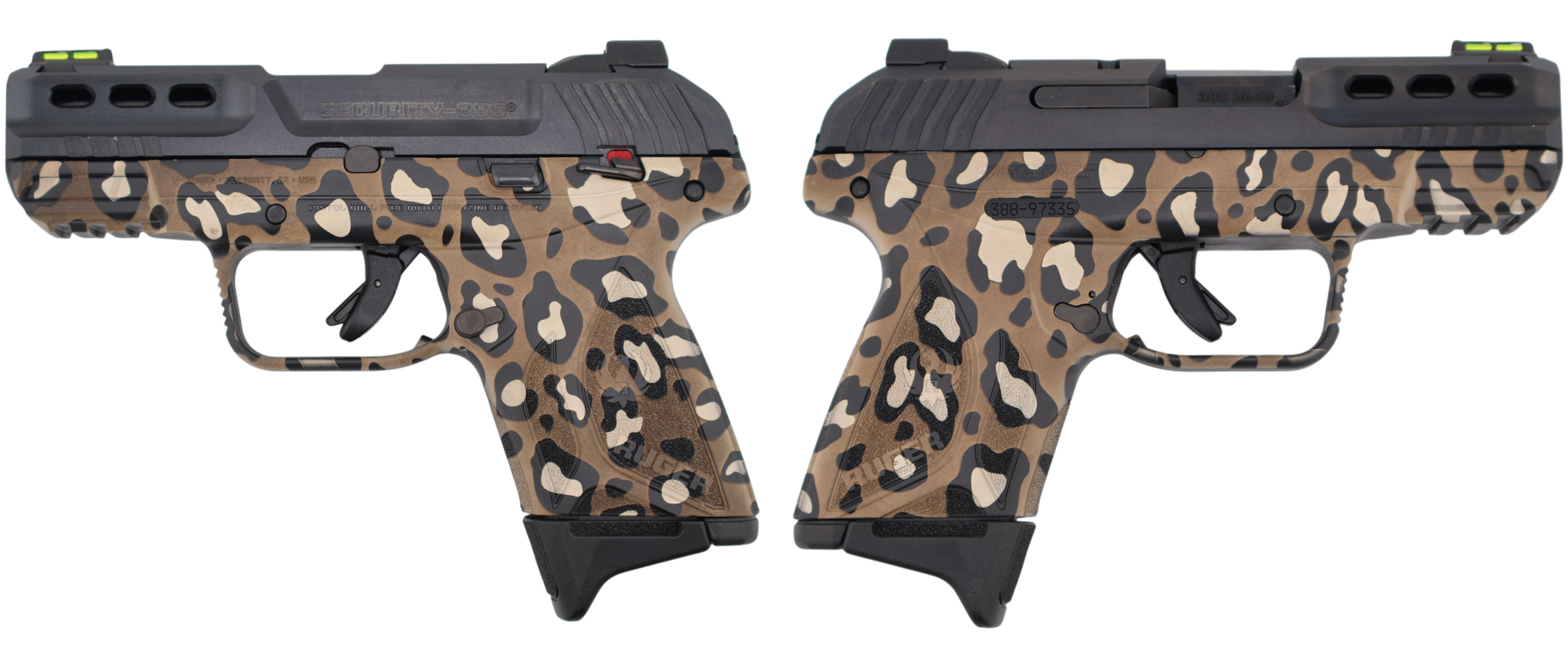 Ruger Security 380 Leopard Print Pistol
