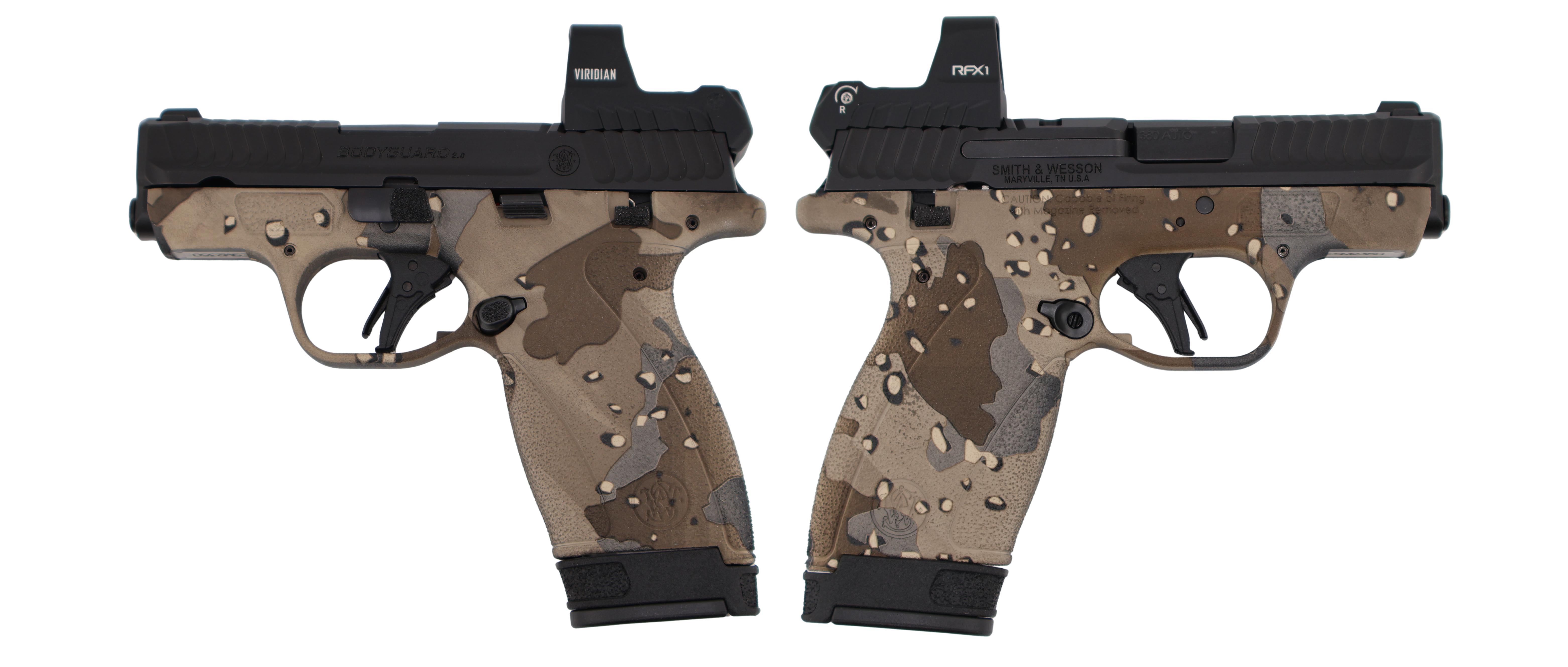 Smith & Wesson Bodyguard 2.0 Chocolate Chip with RFX1 Optic .380 ACP Pistol