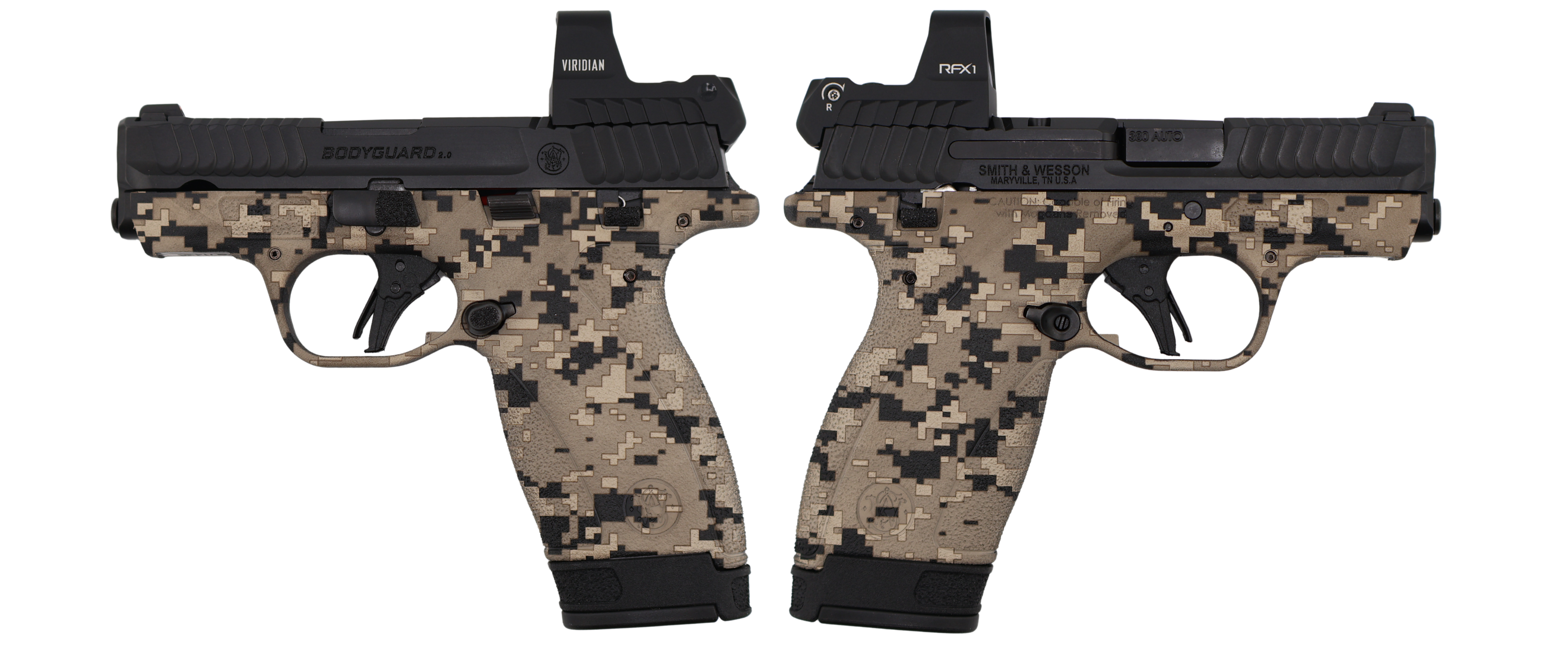 Smith & Wesson Bodyguard 2.0 Digital Camo M.S. 380ACP Pistol w/ RFX1 Optic