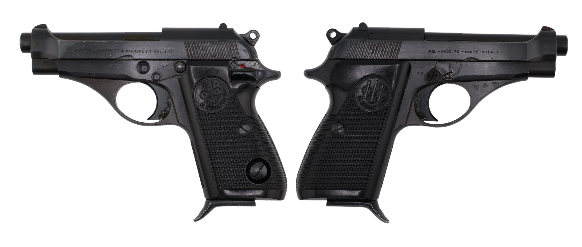 Beretta M70 Surplus 32 ACP Pistol (Blued, Side Thumb Safety, A-Grade C& R)