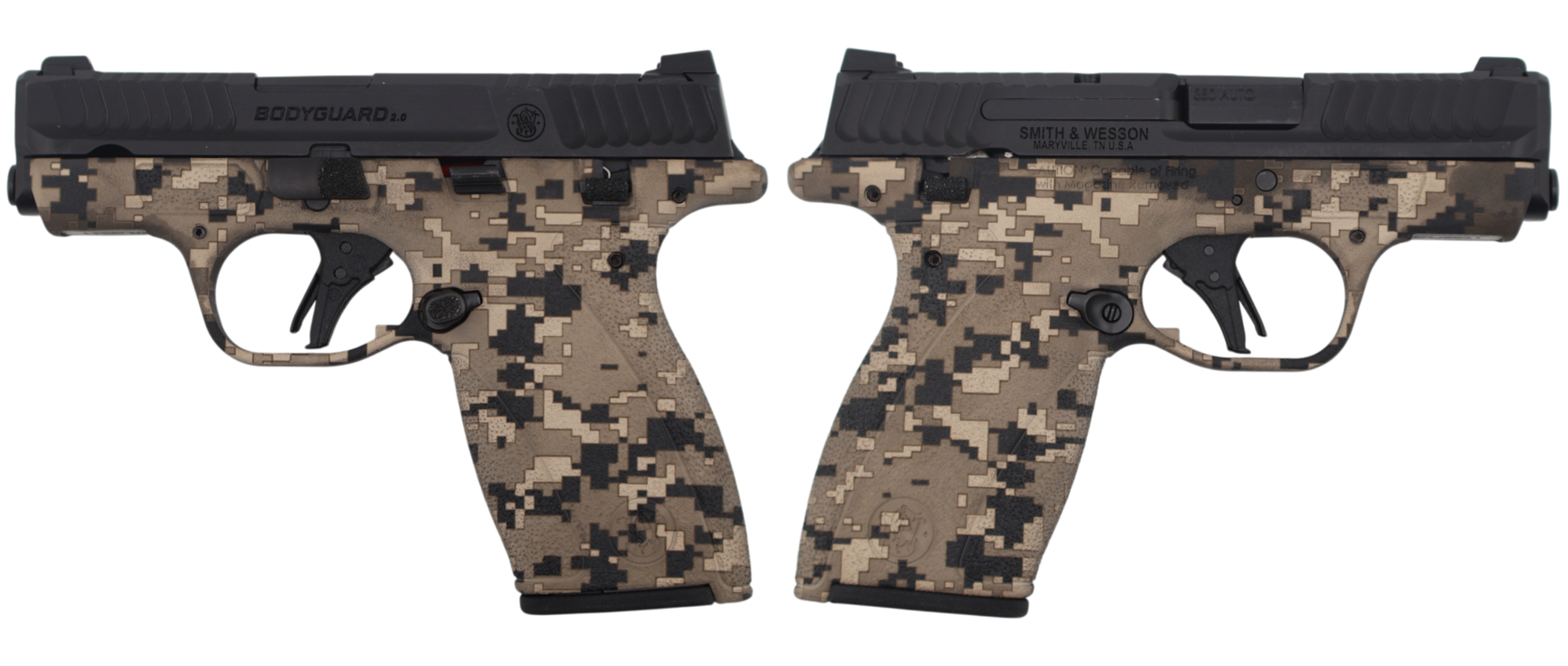 Smith & Wesson Bodyguard 2.0 MS Digital Camo 380ACP