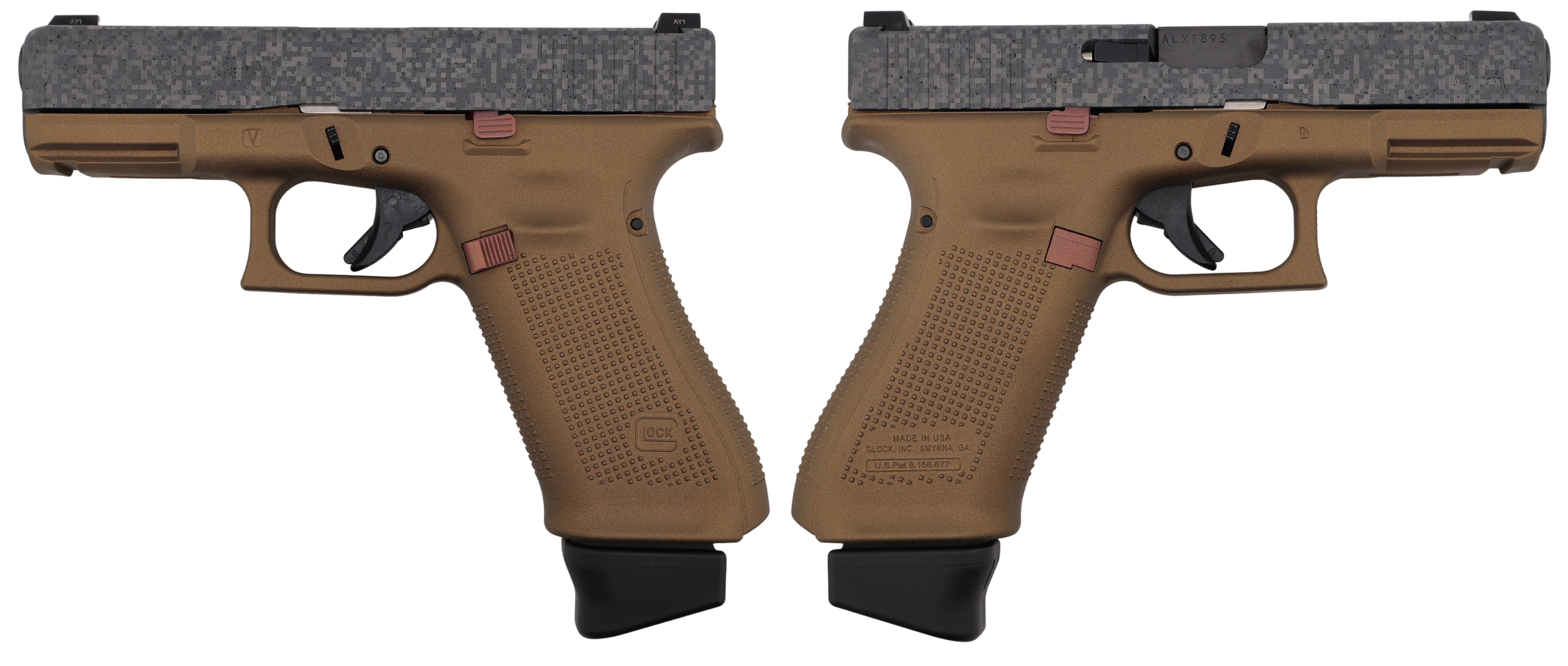 GLOCK 19X V CABEZA DE COBRE 9mm Pistol 4 inch