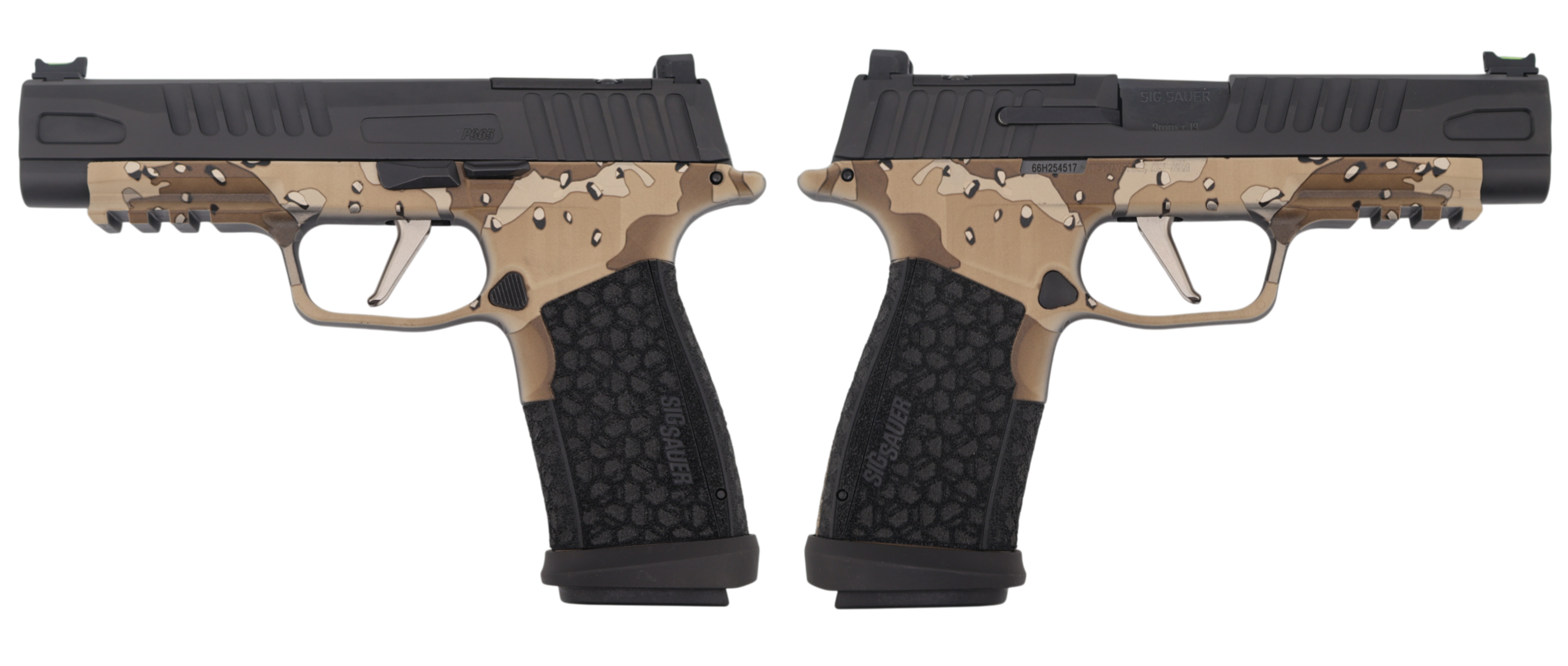 SIG_SAUER SIG SAUER P365 FUSE 9MM 4.3" CHOCOLATE CHIP CAMO O.R. 1-17RD, 2-21RD