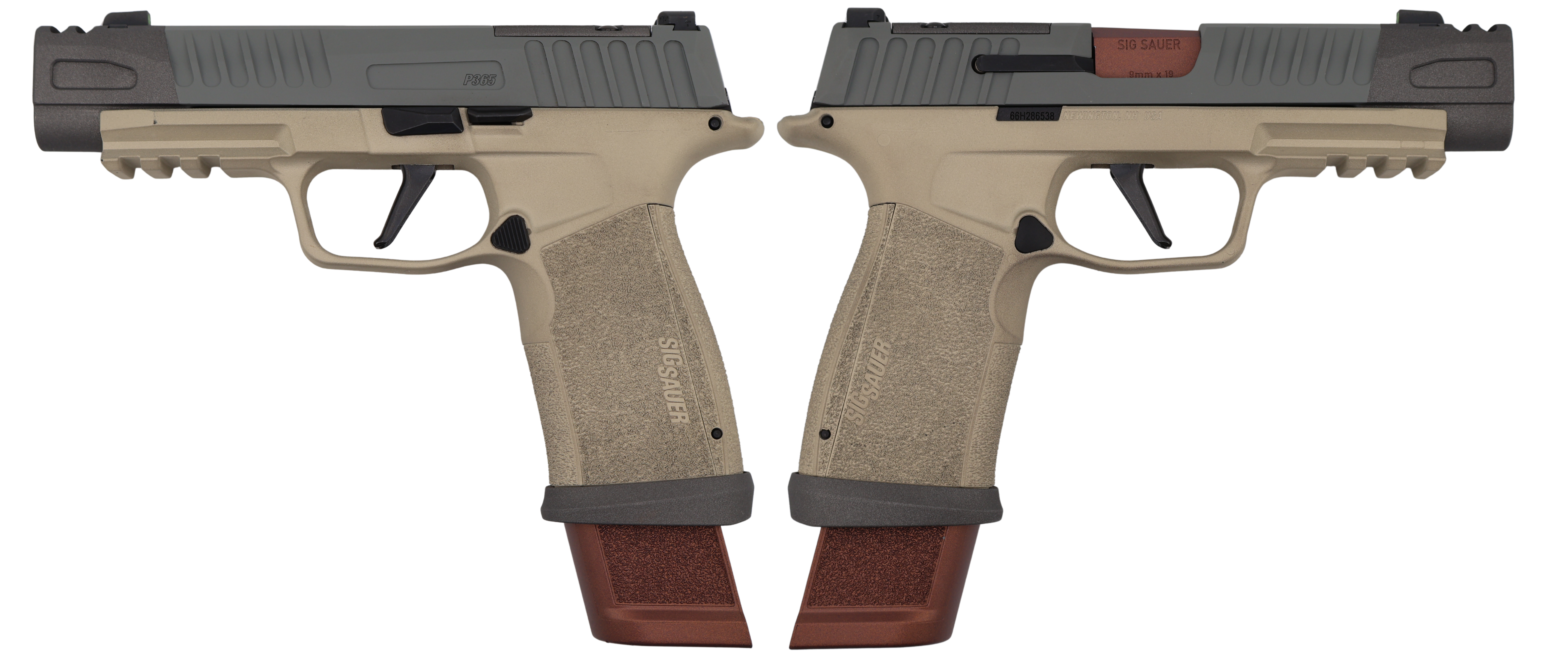 SIG Sauer P365 Fuse Comp 9mm Optic Ready Pistol with SUGA Bear