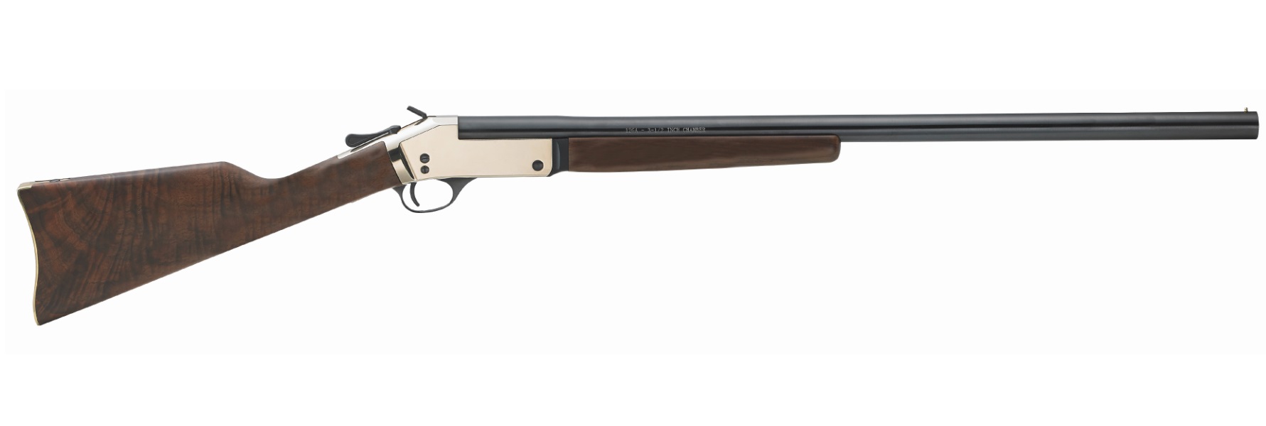HENRY H15 BRASS SINGLE SHOT SHOTGUN 12 GAUGE 1 ROUND 28in.-img-0