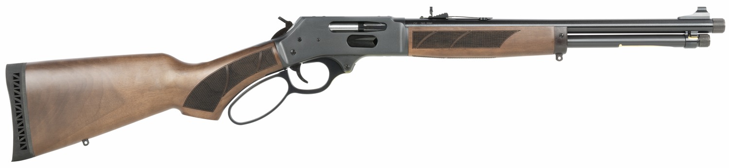 Henry H9 Protector Carbine H009PGR-360 Lever-Action Rifle .360 Buckhammer (Blued/ Walnut)