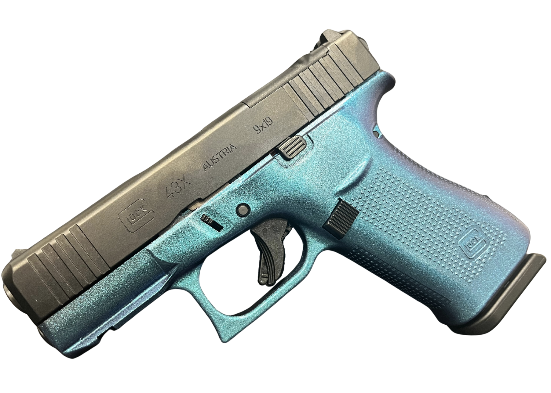 GLOCK 43X MOS TYPHOON FS 9MM PISTOL 3.39" FXD 5.5lb 2-10RD MAGS