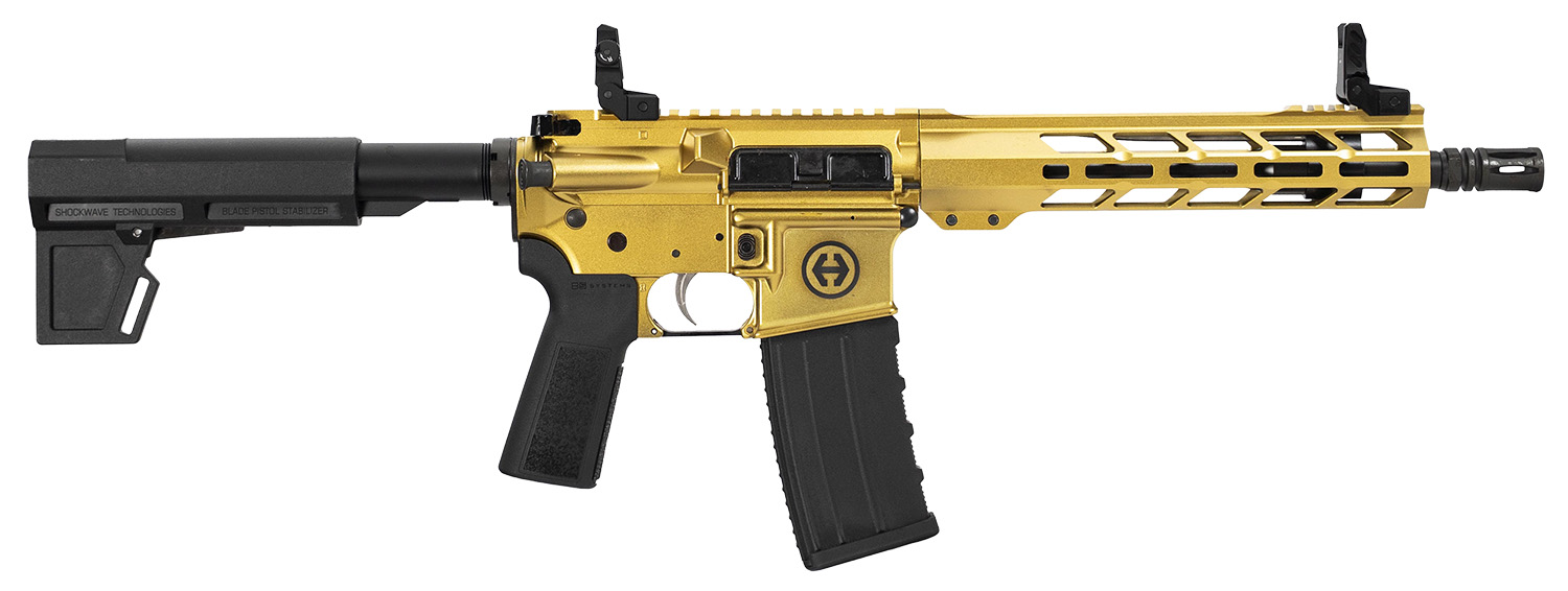 Hi-Point HP-15 223 Rem 5.56 NATO 10.5 Gold Semi Auto - Hi-Point Firearms - 223 Rem/5.56 NATO