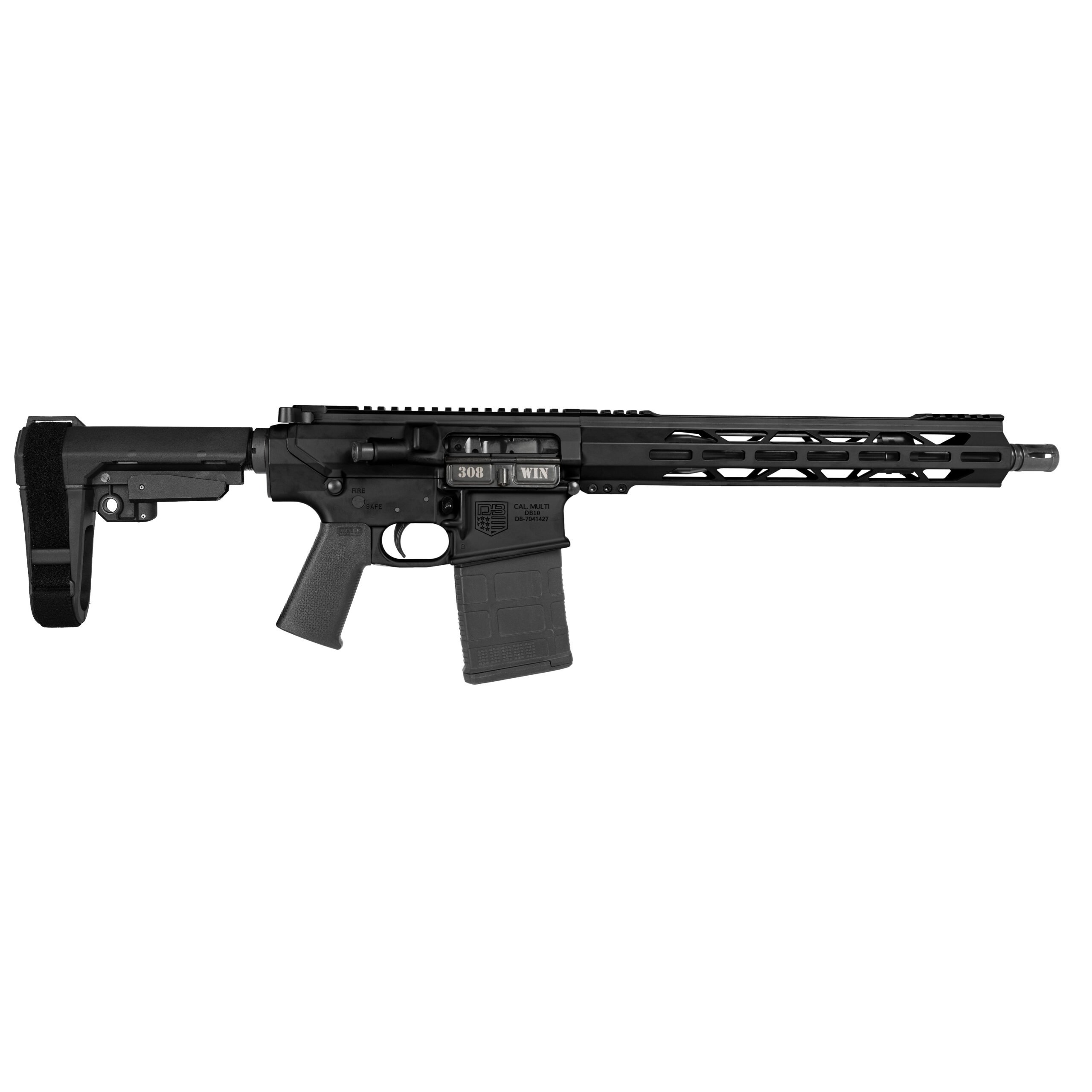 Diamondback DB15 308 WIN 20+1 13.5 Chrome-Moly Black Hardcoat Anodized  - Diamondback Firearms - 308 WINManufacturer