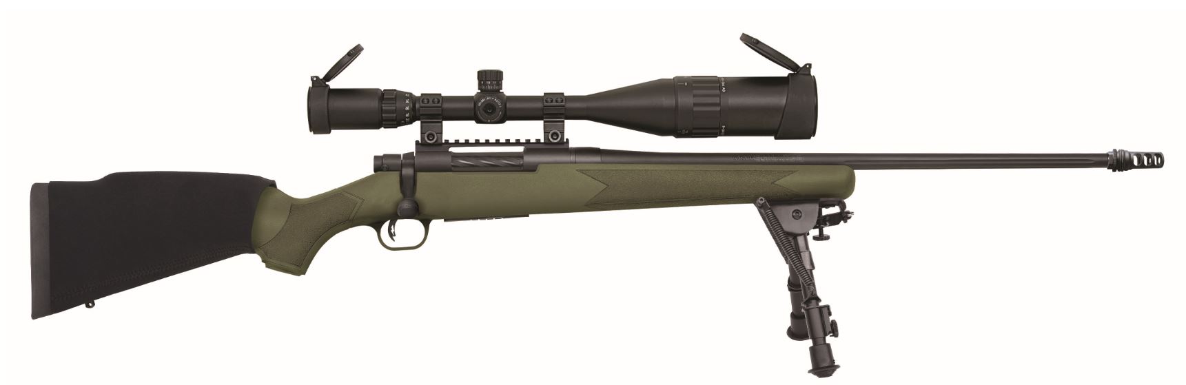 Mossberg Patriot Night Train 300 Win Mag Bolt-Action Rifle with 6-24x50 Scope