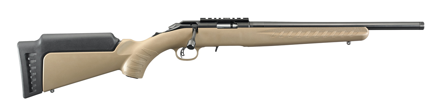 Ruger American Rimfire .22 LR | 16" TB FDE 10rd MFG# 8358-img-1