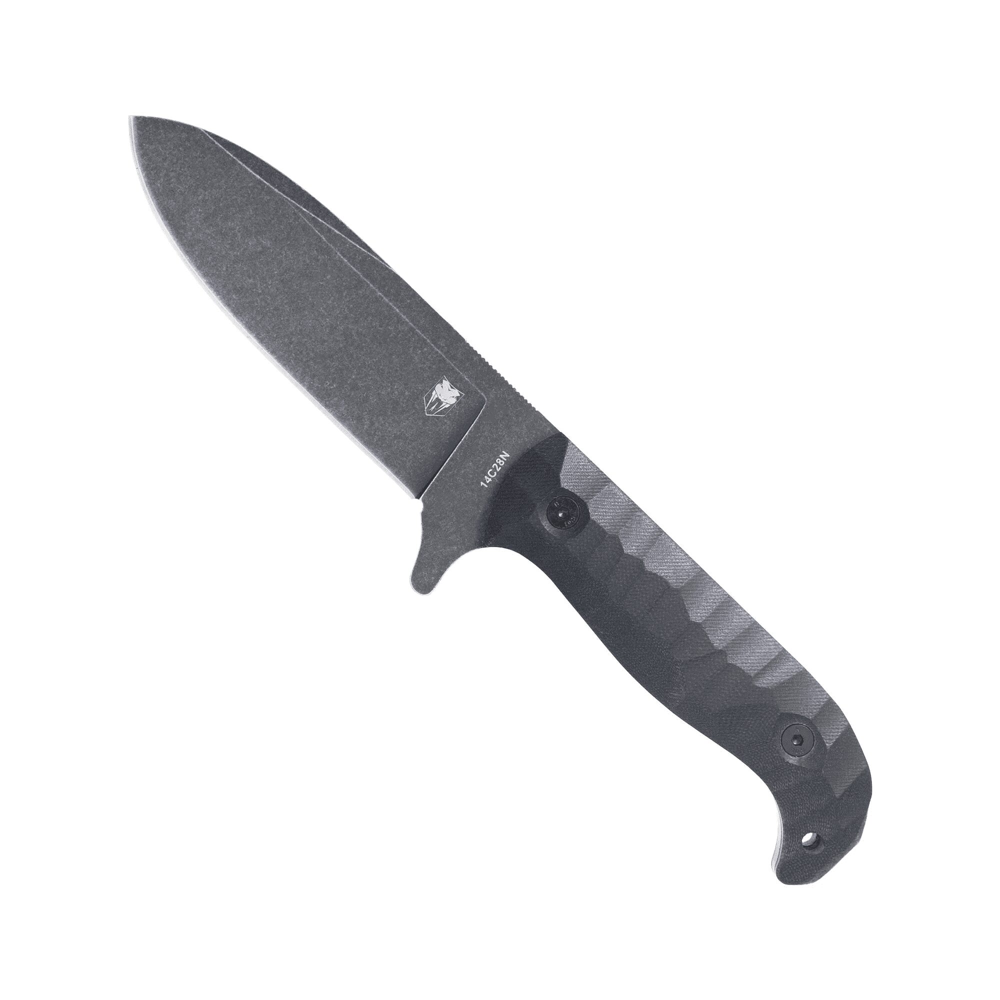 CobraTec PSK Knife Black Dark Stonewash Fixed Blade Black Dark Stonewash - CobraTec Knives