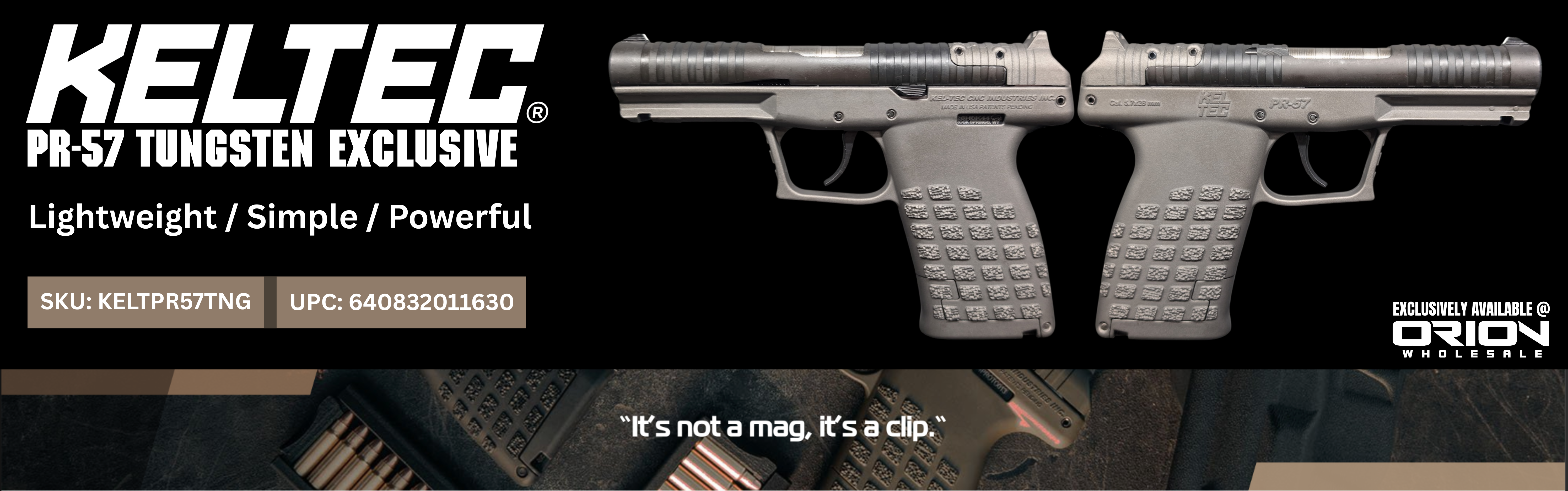 pr-57 tungsten exclusive